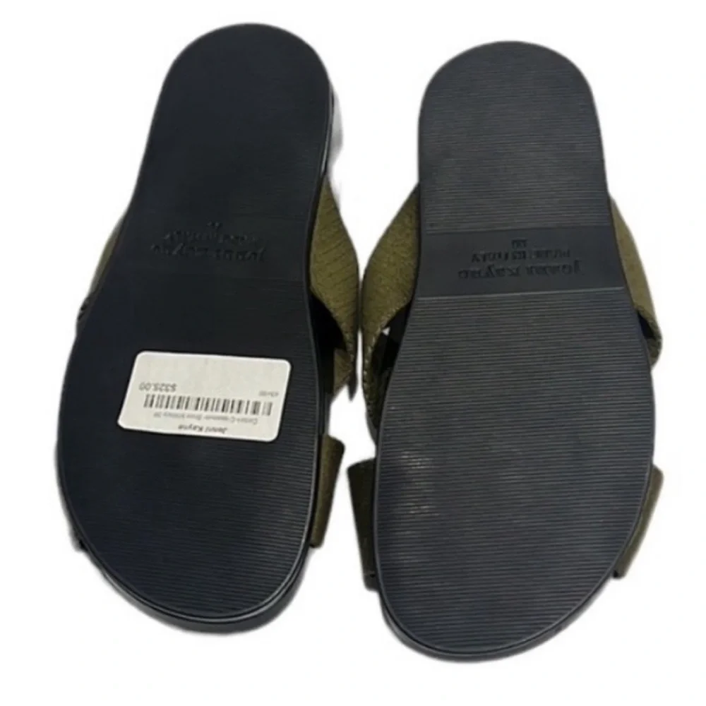 Jenni Kayne Green Crossover Sandals Size EU 36